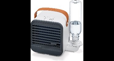 Beurer LV 50 Fresh Aircooler - Luchtkoeler & Tafelventilator - Compact - Draagbaar - 3 Snelheden - Incl. fles en micro-USB kabel - 3 Jaar garantie - Wit