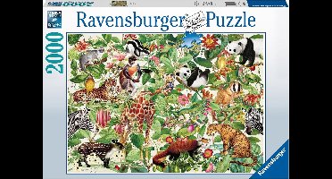 Ravensburger puzzel Jungle - Legpuzzel - 2000 stukjes