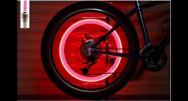 Spaakverlichting - LED spaaklicht - kleurrijke spaaklampen - fietslamp - wielverlichting - 2 Stuks- kinderfiets