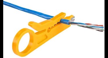 Hiden - Draad stripper tool - PTFE Cutter - Kabelstripper - 3D printer Filament - 3d printer accessories | Oranje
