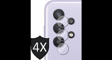 Camera Screenprotector geschikt voor Samsung Galaxy A32 5G - 4x Glas Screen Protector
