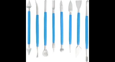 Hiden - Bakgereedschappen - Hobby - Cupcakes - Taarten - Bakaccessoires | 8 stuks