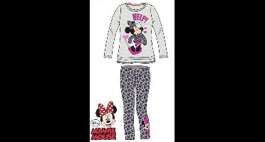Disney Minnie Mouse - 2-delige set - grijs/roze - maat 110/116 (6 jaar)