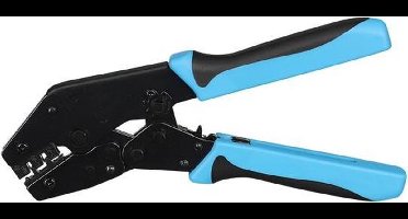 Toolland Lichtgewicht krimptang voor niet-geïsoleerde connectoren, draadgrootte 0.05-1 mm², 18-30 AWG, de expert in precieze krimpprestaties