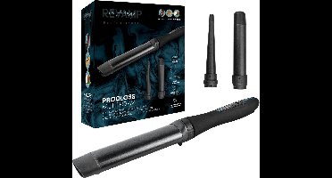 Revamp Progloss Multiform WD1500 3 in 1 Krultang - Multistyler - 13/25mm | 32mm | 38mm - 120 °C tot 210 °C - Reisadapter - Inclusief Hittebestendige Handschoen - Van Grove tot Kleine Krullen
