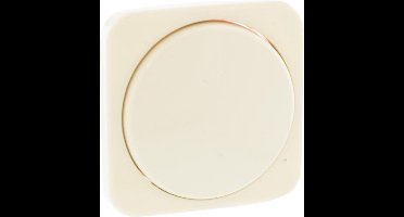 BUSCH JAEGER dimmer centraalplaat met knop | SI serie | creme