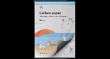 Carbonpapier A4 21x31cm 10x zwart