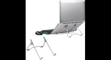 Laptop standaard LB-503 verstelbare comfortabele draagbare onzichtbare opvouwbare notebook houder Draagbare laptop Bureau houder Meer 10-17 inch laptops, tablet - Zwart