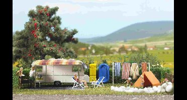 Busch - Wohnwagen H0 (Bu6023) - modelbouwsets, hobbybouwspeelgoed voor kinderen, modelverf en accessoires