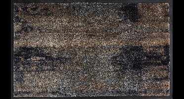 MD Entree - Deurmat - Schoonloopmat - Soft&Design - 55 x 90 cm - Mystery - Vloerkleed - Met antislip - Machine wasbaar - Vocht absorberend - Hoge dichtheid 600gr/m2