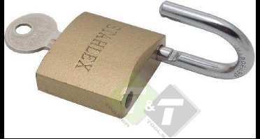 Hangslot Stahlex, slot, sloten 20mm, 3mm dik