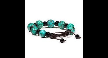 Armband turkoois & zwarte onyx