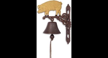 MadDeco - gietijzeren - deurbel - varken