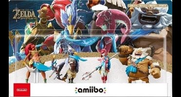 Amiibo Zelda 4 set -Daruk + Mipha + Revali + Urbosa - Nintendo Switch