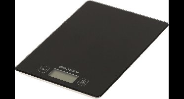 Silvergear Digitale Keukenweegschaal – Zwart – LCD Scherm