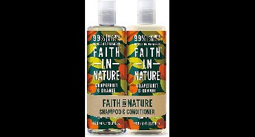 Faith in nature grapefruit en orange shampoo en conditioner