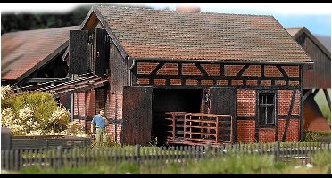 Busch - Presshaus H0 (7/20) * - BU1552 - modelbouwsets, hobbybouwspeelgoed voor kinderen, modelverf en accessoires