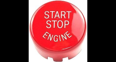 Rode Start Knop Geschikt Voor Bmw F10 F15 X5 F16 X6 F20 F22 F30 F32 F34 X1 X3 X4 M3 Look Stop Button Red Rood