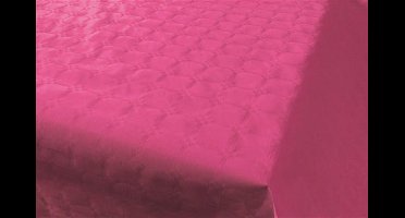 Damast tafelkleed 120cmx8m rose