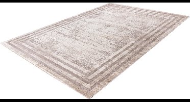 Pierre Cardin Paris - Vintage - Super zacht - Shinny - 3D - Vloerkleed – hotel sjiek - design tapijt fraai – Karpet - 120x170- taupe beige