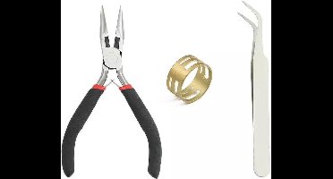 gereedschap setje sieraden maken, diy sieraden maken KinderCrea