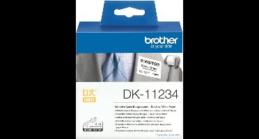 Brother DK-11234 printeretiket Wit Zelfklevend printerlabel