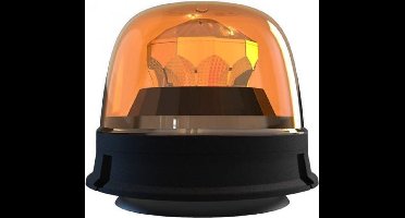 ORANJE dak zwaailicht - 12V/24V - 10 LED - R65 / R10 - magnetische bevestiging