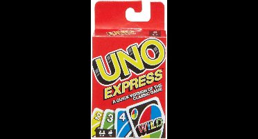 Uno Express kaartspel - Nieuwe variant - Vanaf 7 jaar
