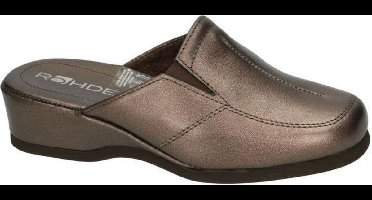 Rohde -Dames -  brons - pantoffels - maat 38
