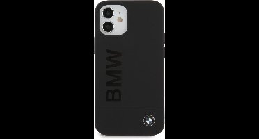 Zwart hoesje BMW - Backcover - iPhone 12 Mini - Big Logo