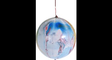 Free And Easy Punchballonnen Marmer 15 X 21 Cm Latex 2-delig