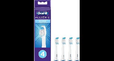 Oral-B Pulsonic SR32-4 - Opzetborstels - 4 stuks - Wit