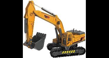 Johntoy Graafmachine Junior 32 X 10 X 12 Cm Geel/zwart