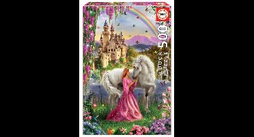 Educa -Puzzel - Sprookjes en Unicorn - 500 stukjes - Legpuzzel