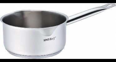 Kinghoff 1124 steelpan - Ø14 cm - rvs - alle warmtebronnen