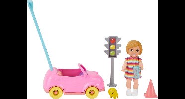Barbie Skipper Babysitter Speelset - Auto Meisje