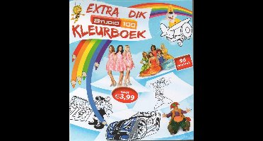 Studio 100 Kleurboek A4: Regenboog