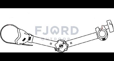 Fiamma Bike Block Pro D1 - voor ronde en ovale framebuizen - zwart