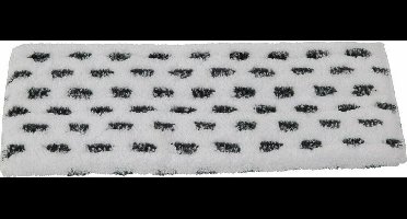 Vlakmop microvezel 40x11cm met schuurvlakken tbv velcrosysteem