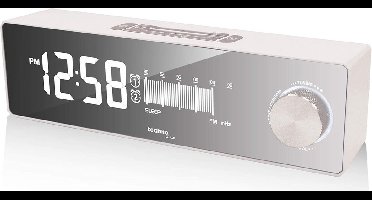 Wekkerradio - Technoline WT 483 - 12/24 uur tijdsweergave - Snooze - Sleeptimer - Dimmer functie