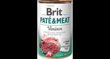 BRIT CARE VENISON PATE & MEAT 400G
