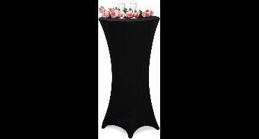 Deuba Statafel tafelhoes zwart Ø80cm