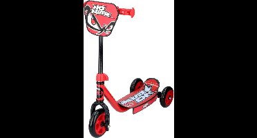 No Fear Kinderstep 3 Wielen - voor Jongens en Meisjes - Vanaf 3 Jaar - Max. 20 KG - Rood