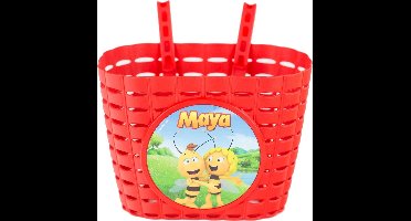 Studio 100 Kinderfietsmand Maya De Bij Junior 20 Cm Rood
