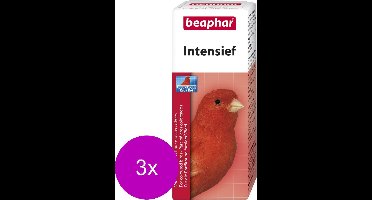 Beaphar Intensief Rood - Vogelsupplement - 3 x 10 g