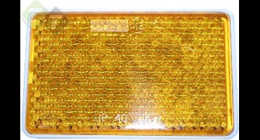 Reflector Oranje, 90mm x 57mm
