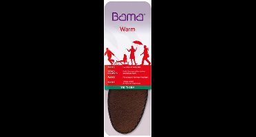 Bama Tri-Therm inlegzool - 1 paar maat 45 - warme winter en herfst zooltjes.