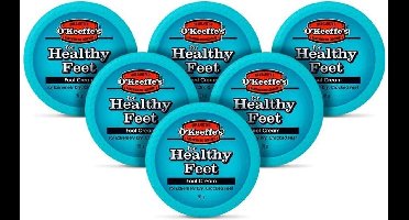 O'Keeffe's - Voetencreme - voor gezonde voeten - potje 91 gram 6 pak