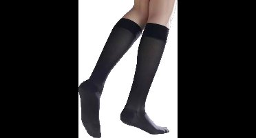 Thuasne Venoflex Kokoon Absolu - Steunkousen Vrouwen - Compressiekousen - Klasse 2 - Zwart - Lengte: Lang-Maat 1