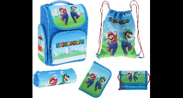 Super Mario School Set - 5 Delig
